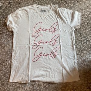 Show me your mumu “girls girls girls” t shirt